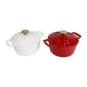 Ustensiles de cuisine, marmite classique, logo personnalisé, fonte émaillée, <span class=keywords><strong>cocotte</strong></span>, casserole - Product Image 1