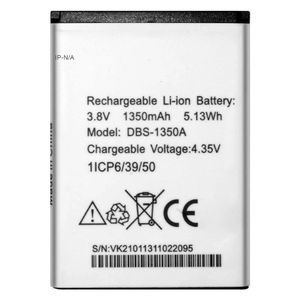 Remplacement de DBS-1350A de haute qualité 1350mAh pour <span class=keywords><strong>batterie</strong></span> Li-ion rechargeable <span class=keywords><strong>Doro</strong></span> 7050 DBX-1350A - Product Image 1