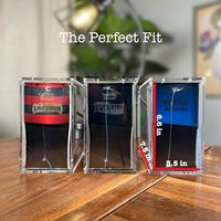 Vitrine de présentation ETB en acrylique transparent avec protection UV pour cartes à collectionner TCG – Taille standard pour collectionneurs (vente en gros)