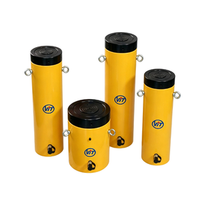 VIT-W VIT-W CLL-80012 800T Serie CLL Cilindro Hidráulico de Alta Seguridad de Acción Simple con Tuerca de Bloqueo para Elevación de Edificios Completos - Product Image 4