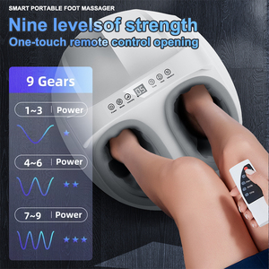 High Quality Shiatsu Foot SPA Heat Vibration Air Compression Heating Roller Leg Calf Machine <b>Massager</b> With Heart ST-JB513 High Q - Product Image 3