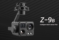 Plataforma de Gimbal Estabilizada de 3 Ejes Z_9B con Zoom Híbrido 120X y Carga Útil para UAV con IA para Misiones Aéreas Industriales