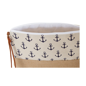 Biểu tượng tùy chỉnh bông vải Dây Kéo Túi mỹ phẩm trang điểm ly hợp túi - Product Image 2