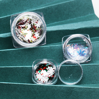 Pot à poudre à paillettes transparent 1g 3g 5g 10g 15g, emballage en plastique, économique