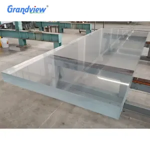 High Quality Outdoor Above Ground Transparent Infinity Acrylic Swimming Pool Private Above Ground Pool With A Transparent Window