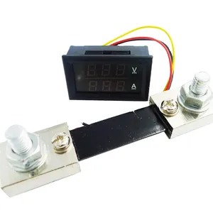 DC Voltmeter Ammeter Digital Voltage Current Meter YB27VA 4.5- 30V 100A with shunt