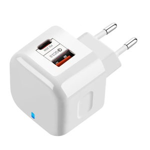 Fábrica UE EE. UU. Reino Unido PD 20W USB-C Enchufes de pared de 3 pines QC3.0 USB Tipo C Cargador de viaje Enchufe USB C Adaptador de corriente para <span class=keywords><strong>iPhone</strong></span> 15 16 17 - Product Image 4