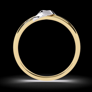 Premium 14K Gold Diamond Ring Set Pave Detailing Elegant <b>Wedding</b> <b>Bands</b> <b>for</b> <b>Couples</b> Natural Diamond Matching Rings - Product Image 5