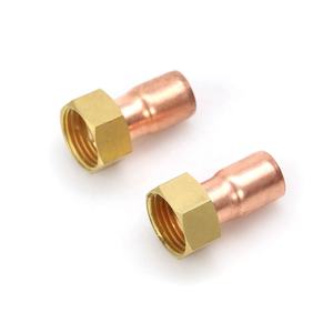 Adaptador hembra NPT de latón sin plomo de alta calidad, accesorio de unión de cobre, accesorio de tubería de cobre de soldadura - Product Image 6