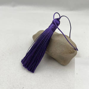 Colgantes de borlas de poliéster de seda helada suave de 8 cm de largo Decoraciones colgantes de flecos <span class=keywords><strong>Humpty</strong></span> <span class=keywords><strong>Dumpty</strong></span> para cortinas y textiles para el hogar - Product Image 6