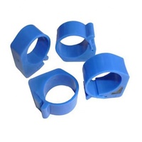 Anneaux d'oiseaux RFID en plastique personnalisables pour l'utilisation d'hôtel Racing Homing Chick Management NFC LF UHF Communication Interface directe