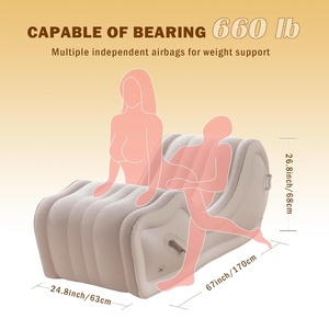 Muebles Sexuales Grandes Aoyama para Parejas, Juegos BDSM, Juguetes Sexuales para Adultos, Sofá Sexual Inflable con Bomba de Aire Automática - Product Image 5