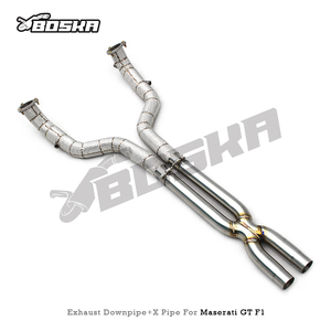 ท่อไอเสีย OEM Boska X Pipe สำหรับ Maserati Gran Turismo/GT 4.2L/4.7L ปี 2008-2023 ท่อสแตนเลส ระบบไอเสียแบบไหลอิสระ - Product Image 6