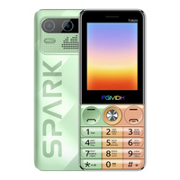 Téléphone portable pour seniors T2820 FM Radio Triple SIM 2,8 pouces avec clavier, GSM, 3600 mAh, téléphone à fonctions