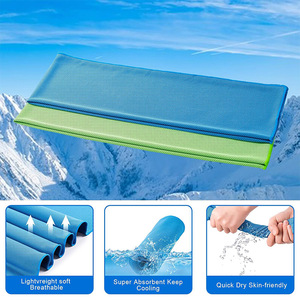 Cooling Sports <b>Towel</b> Microfiber Quick Dry For Fitness Hiking Running Yoga Sweat Absorption Summer Outdoor Use - Product Image 3
