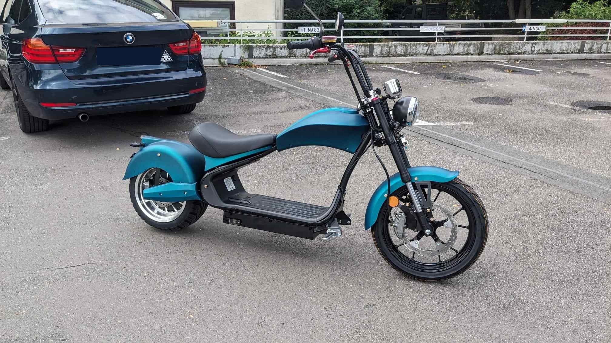 MH3クラシックEチョッパースクーターオフロード電動ストリートバイク