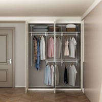 Étagère à chaussures en fil métallique pour placard, réglable, murale, organisateur de vêtements moderne