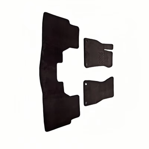 Ensemble de luxe complet de 5 tapis de sol de <span class=keywords><strong>voiture</strong></span> en laine de 20 mm, style professionnel, imperméables et anti-poussière, personnalisables, marque OEM, Série 2 - Product Image 1