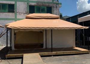 Casa de Jardín Tipo Safari de Lujo Prefabricada de PVC de 40 m² con Dormitorio y Cocina para Hoteles, Resorts y Campamentos, Aislada y Resistente a Tormentas - Product Image 2