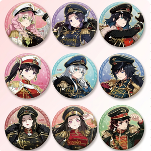 Tableau d'art Shikishi d'anime japonais, style onirique, bords dorés, impression couleur, coins carrés, en papier, objet de collection pour salle de jeux - Product Image 6