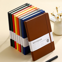 Carnet de notes A5 à couverture rigide avec logo personnalisé 100 feuilles de papier Pages intérieures pour le travail, les voyages, les études ou les étudiants Journal d'écriture et bloc-notes