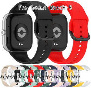 สายรัดข้อมือซิลิโคนสายรัดข้อมือสำหรับนาฬิกา redmi WATCH 6 band 5 4สำหรับ Xiaomi band 9 Pro - Product Image 2