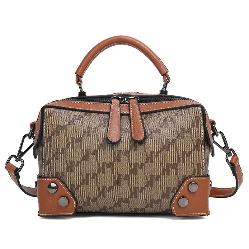 Vrouwen Tassen Online Hot Koop Brief Pvc Cross Body Bag Trendy Custom Luxe Lady Tote Handtas