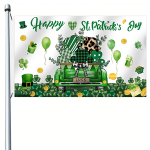 St. Patrick's Day Double Sided 3 * 5FT <b>Flag</b> Love Pattern Digital Printing Decoration - Product Image 2