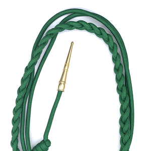 100% Polyester Eco-Friendly Ceremonial Uniform Ceremonial Uniform Braided Hat <b>Cord</b> Customized Uniform Braided <b>Cord</b> Rope - Product Image 4