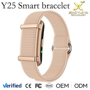Y25 Screenless <b>Smart</b> <b>Bracelet</b> Heart Rate SpO2 Body Temperature Sleep Tracker 5ATM Waterproof Aluminum Alloy Fitness Band Men - Product Image 2