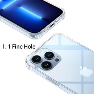 <span class=keywords><strong>Pas</strong></span> <span class=keywords><strong>cher</strong></span> Téléphone Cas 1.5mm Anti Choc TPU Effacer Silicone Souple Couverture Arrière Pour iPhone SE <span class=keywords><strong>2022</strong></span> 13 Pro Max 12 Mini 11 Xr Xs 8 Plus 6 5 - Product Image 4