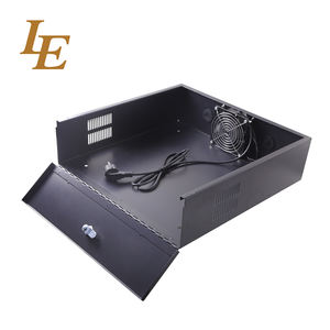 Caja Metálica de Seguridad para DVR de 18"x18"x5" con Ventilador de Refrigeración para DVRs y NVRs, Caja de Acero MDVR - Product Image 6