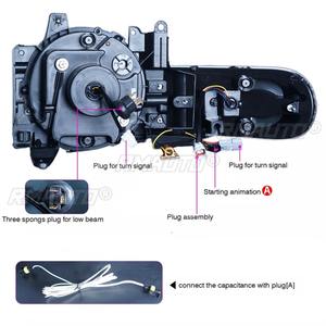 Luz Diurna para Toyota Land Cruiser FJ 2007-2020, Lámpara Impermeable, Ensamblaje de Faro Delantero, Pieza de Modificación - Product Image 5