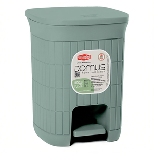 Cubo de basura para baño (6Lt) con tapa de pedal DOMUS HOME COLLECTION Green tea 90402 - Product Image 2