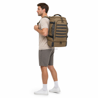 Mochila Táctica Personalizada para Hombre, Mochila EDC, Resistente al Agua, Transpirable, con Tirantes Ergonómicos para los Hombros, para Viajes al Aire Libre