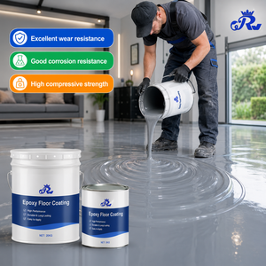 Revêtement <span class=keywords><strong>de</strong></span> <span class=keywords><strong>sol</strong></span> époxy industriel RW, haute brillance, résistant à l'usure, <span class=keywords><strong>peinture</strong></span> <span class=keywords><strong>de</strong></span> <span class=keywords><strong>sol</strong></span> auto-nivelante <span class=keywords><strong>pour</strong></span> usine, atelier, <span class=keywords><strong>garage</strong></span>, entrepôt, kit - Product Image 1