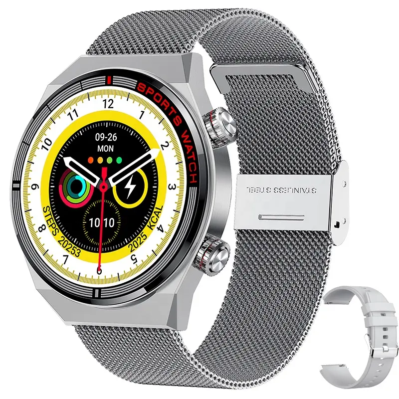 QW39 ECG+PPG BT Call Smart Watch Men Sports Bracelet Waterproof Custom Watch Face NFC Smartwatch For IOS Android