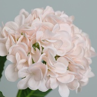 Bouquet de fleurs artificielles en soie d'hortensia de haute qualité, fait main, toucher réel, style moderne, pour mariage, anniversaire, décoration intérieure, photographie