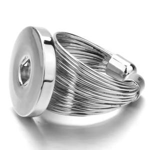 Anneau de sécurité rond en acier inoxydable, type vague, zingué, pour axe, compatible avec les vis M10, norme ISO - Product Image 5