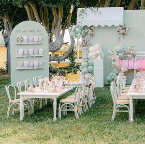 เก้าอี้หวายเด็กทำมือสไตล์โมเดิร์น น่ารัก เหมาะสำหรับใช้กลางแจ้ง โรงแรม ห้องนอน ชุดรับประทานอาหารสำหรับเด็ก น้ำหนักเบา ทนทาน เป็นมิตรกับสิ่งแวดล้อม คุณภาพดี - Product Image 1