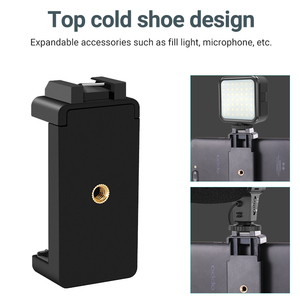 ไมโครโฟนตั้งโต๊ะกล้องวิดีโอแอลอีดีไร้สายแบบพกพาไมโครโฟนปืนลูกซองสากล - Product Image 5