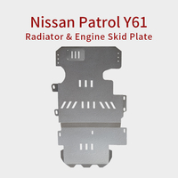Protection du dessous de caisse, protection du moteur, protection du réservoir d'eau, plaque de protection pour Nissan Xterra X-terra Np300 Y61 Y62 Patrol