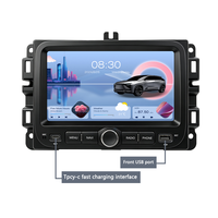 Autoradio Android Meihua pour Jeep Compass 2013 et plus, écran tactile 7 pouces, lecteur DVD de voiture, CarPlay sans fil, Android Auto