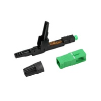 Conector de Fibra Óptica FTTH de Montaje Rápido SC UPC/APC, Conector de Cable de Despliegue Rápido para Equipos de Fibra Óptica