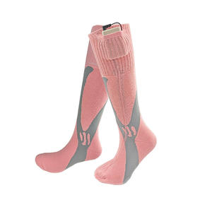 Chaussettes en nylon chauffantes électriques de haute qualité pour hommes Chauffe-jambes minces à 360 degrés pour les activités de ski en plein air - Product Image 5