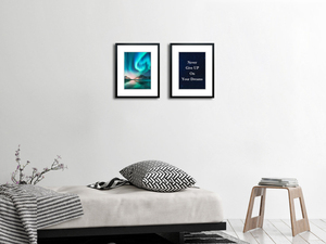 <span class=keywords><strong>Cornice</strong></span> in Alluminio 8x10 con Vetro Vero per Foto 5x7 con Passepartout o 8x10 Senza Passepartout, Esposizione a Parete o da Tavolo, <span class=keywords><strong>Nera</strong></span> - Product Image 6