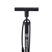 Pompe à air manuelle de haute qualité 160 PSI, pompe à vélo en plastique sur pied avec poignée détachable
