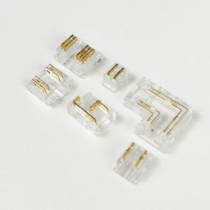 Conectores LED COB en Forma de L de 5/8/10/12 mm Sin Soldadura para Tiras de Luz CCT FCOB de 2/3/4/5/6 Pines, Conector IP20 IP65 de Tira a Tira - Product Image 4