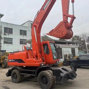 Excavatrice hydraulique Doosan de roue DH210W-7 en vente Excavatrice Doosan DH210W-7 d'occasion de qualité parfaite - Product Image 6