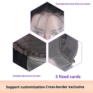 13*4 Frontal Lace <span class=keywords><strong>Deep</strong></span> <span class=keywords><strong>Wave</strong></span> Haarwerk van Echt Haar, Hot Sale, 100% Echt Haar - Product Image 3